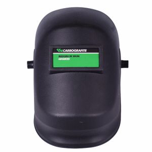 Máscara De Solda Advanced Visor Fixo Carbografite - Capacete, Com Catraca