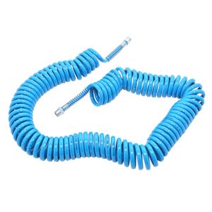Mangueira Espiral PU 8mm x 10m Com Terminal Macho 1/4" ESPU100 Schweers