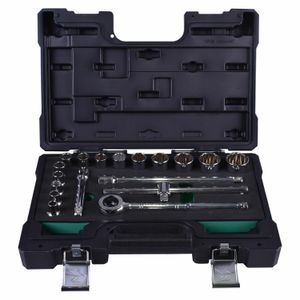 Jogo de Soquetes Estriados 204404BJ   1/2” 18 Peças Belzer