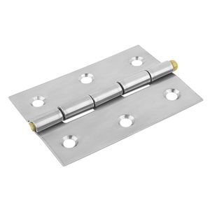 DOBRADIÇA INOX PINO SIMPLES 3" KALA 24 PEÇAS