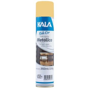 TINTA SPRAY METÁLICO OURO KALA