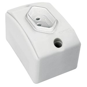 TOMADA SOBREP PERLEX RET 10A BR