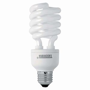 LÂMPADA COMPACTA BRANCA TASCHIBRA ESPIRAL 25W 127V