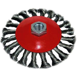 ESCOVA CÔNICA TRANÇA DISFLEX 4XM14 100MMXM14