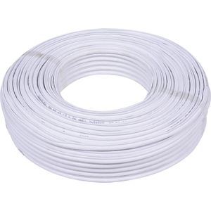 CABO COAXIAL SÉRIE 59 67+TRI BRANCO 100M EASYFLEX