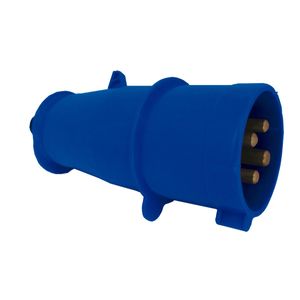 PLUGUE 3P+T 16A STECK 200/250V 9H AZ