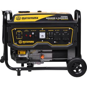 Gerador à Gasolina P.M 3500NG 8Hp 223cc Biv Matsuyama