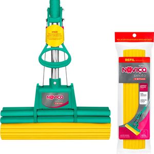 Mop Sekito para Limpezas Pesadas com Refil Noviça
