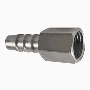 Adaptador Fêmea Rosca 1/4" com Espigão 1/4" para Mangueira Schweers
