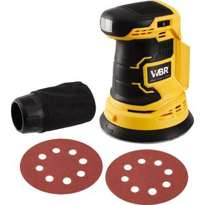 Lixadeira Roto Orbital a Bateria com 6 Velocidades 125mm 20V WBR
