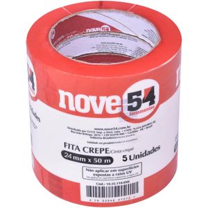 Fita crepe 24 mm x 50 m NOVE54