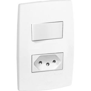INTERRUPTOR 1TS+1TP PIAL BR PIAL PLUS
