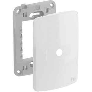 Conjunto Placa e Suporte 4x2 Saída de Fio 9,5mm Branco da Weg