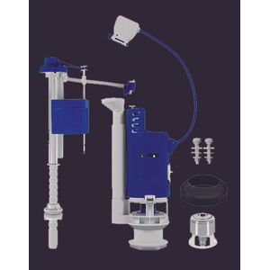 Kit Completo de Caixa Acoplada Dupla Univ para Banheiro Astra