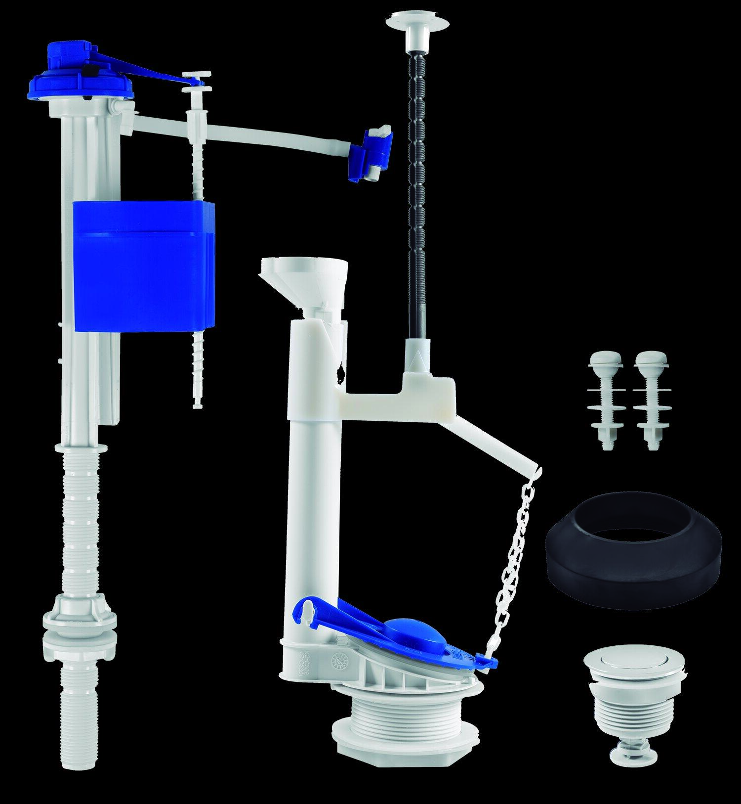 Kit Completo de Caixa Acoplada Simples Univ Astra - Super Pro Atacado