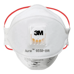 Respirador Descartável PFF-3 Aura 9332 com Válvula 3M