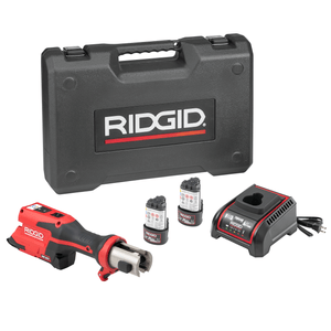 Crimpadora RP-241 Sem Mordente Com Bateria e Carregador Ridgid