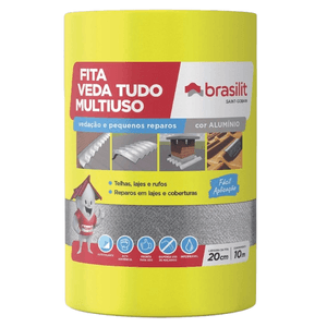 Manta Autoadesiva Impermeabilizante 20cm x 10m Brasilit