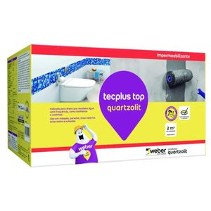 Impermeabilizante Tecplus Top Cinza 18kg Quartzolit