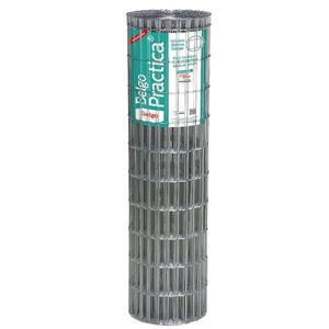 Tela Soldada Practica 25m 5x15x2,30mm Altura 1,02m Belgo