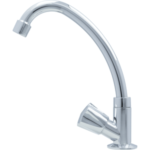 Torneira Bica Móvel Liege 1/4" Mesa ABS Cromada C50