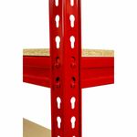 Estante Metálica 180x180cm 4 Prateleiras 1600Kg Worker