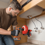 Desentupidora Manual 1.1/2" 7,6M Power Spin+ Ridgid