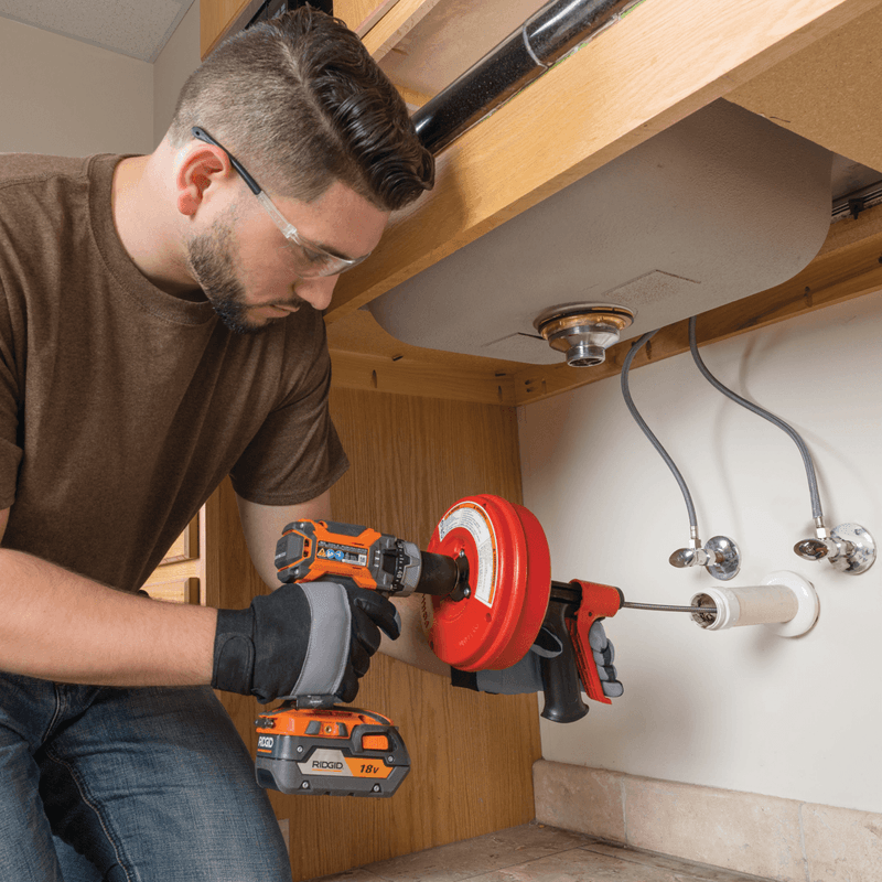 Desentupidora Manual 1.1/2" 7,6M Power Spin+ Ridgid