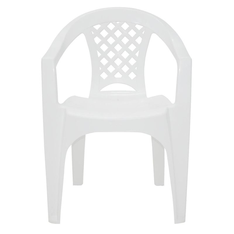 Cadeira Poltrona Exclusiva Branca Tramontina