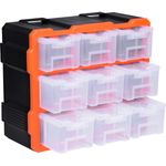 Rack Organizador para Ferramentas com 9 Gavetas Tactix