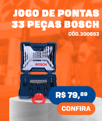 Jogo Pontas e Brocas X-Line Bosch