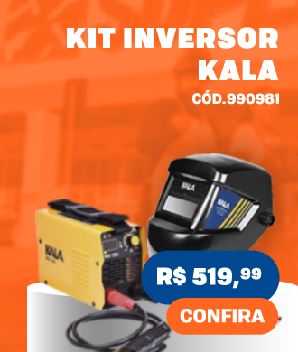 Kit Inversor de Solda com Máscara Kala