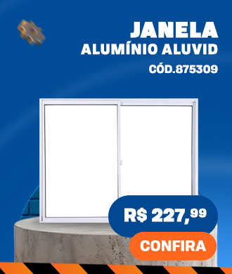 Janela Alumínio Slim Branca Vidro Liso