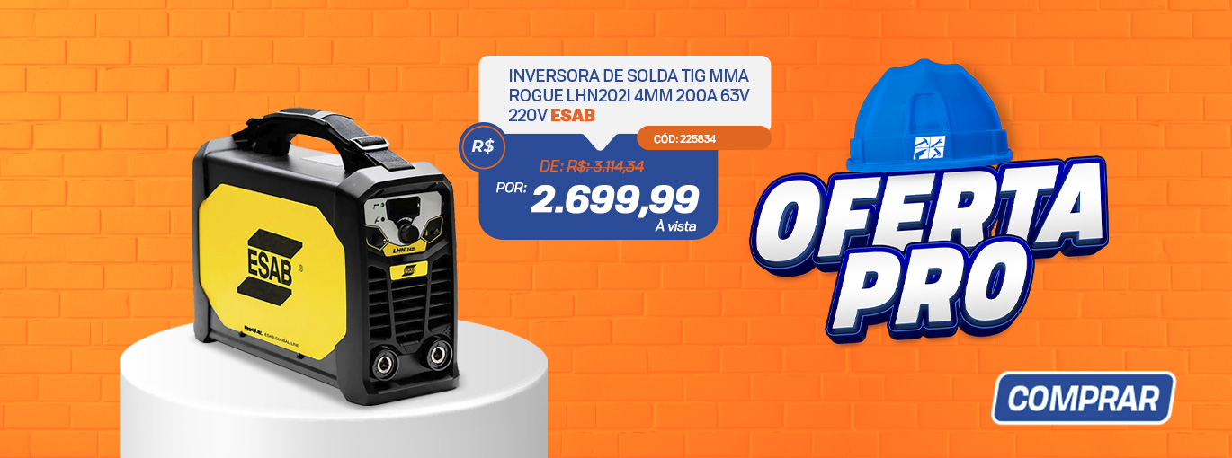 Inversora de Solda Esab