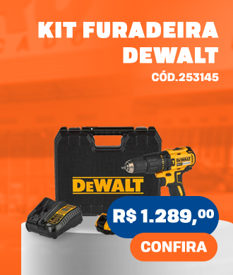 Kit de Furadeira Parafusadeira DeWalt