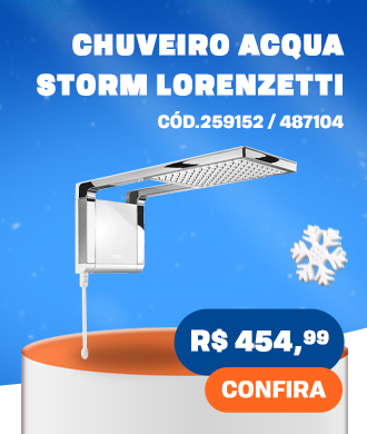 Chuveiro Acqua Storm Lorenzetti