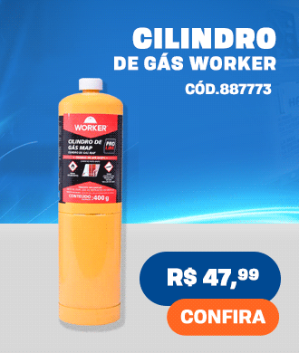 Cilindro de Gás Map Proline para Maçarico de 400g Worker