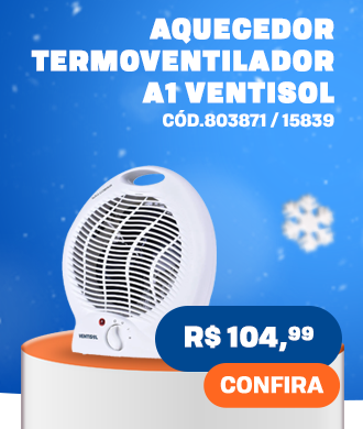 Aquecedor Termoventilador A1 Ventisol