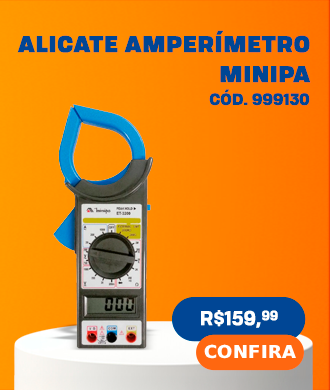 Alicate Amperímetro Digital ET-3200 Minipa